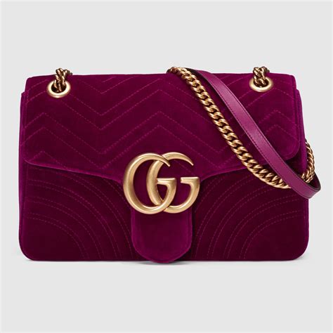 gucci marmont velvet handbag colors|Gucci Marmont bag sale.